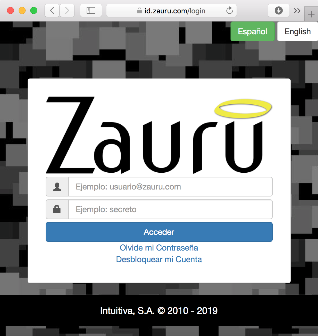ingresar id zauru com